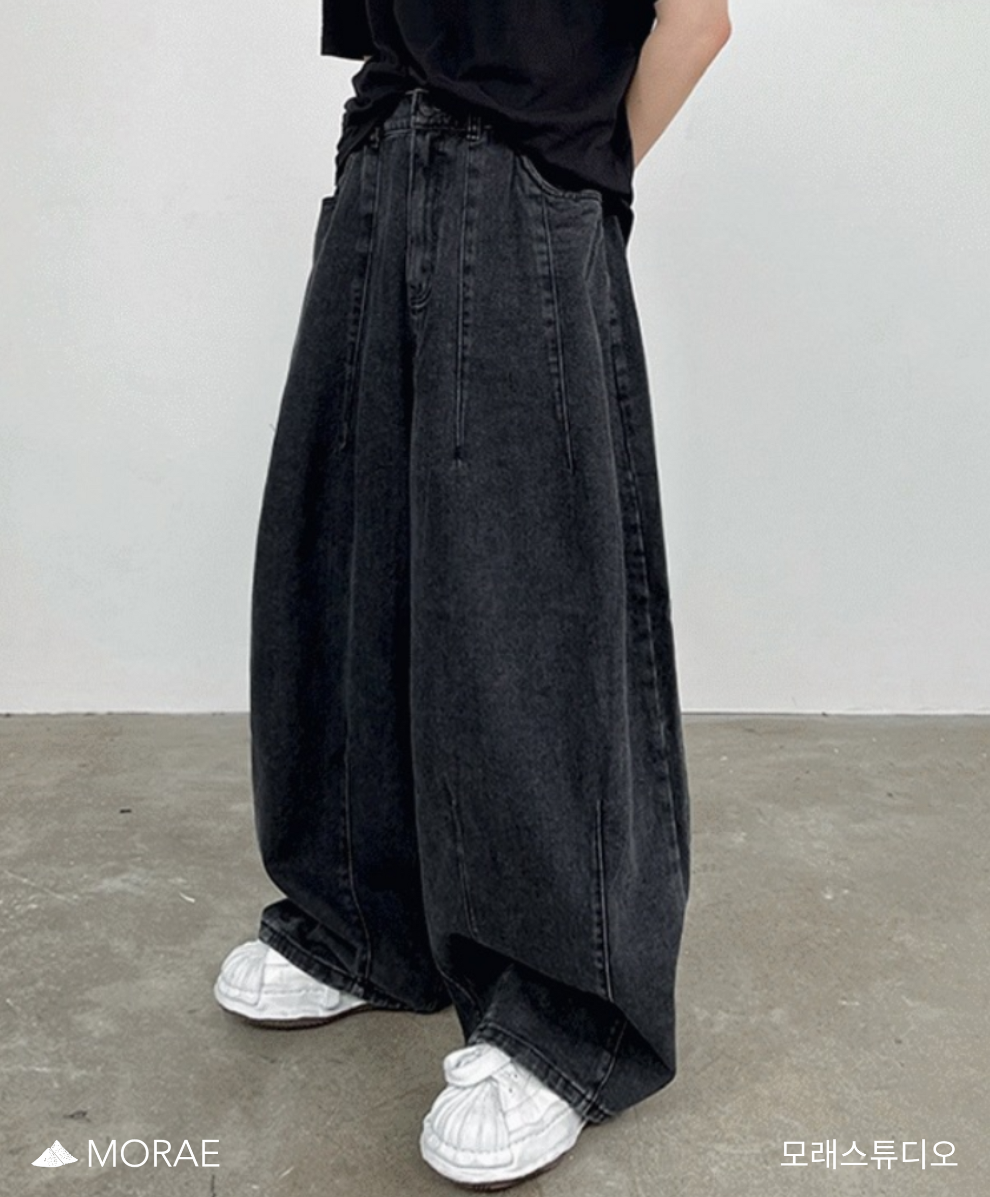 Washed Drape Pants