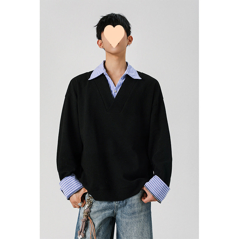 Layered Knit Top