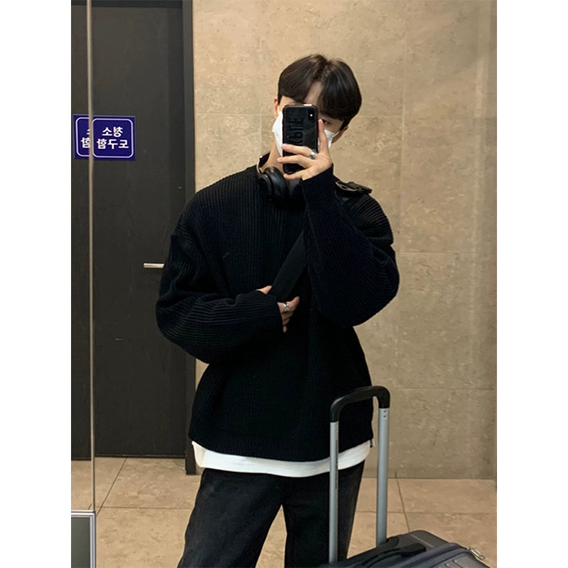 Eune Ribbed Knit Sweater