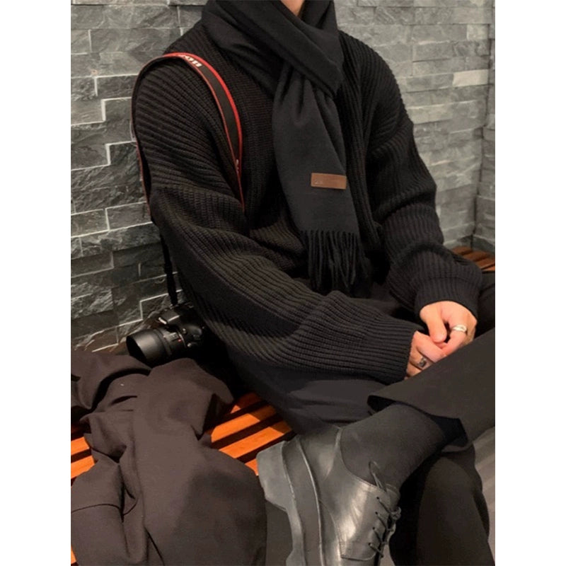 Eune Ribbed Knit Sweater