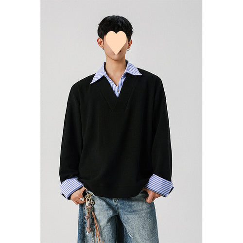 Layered Knit Top