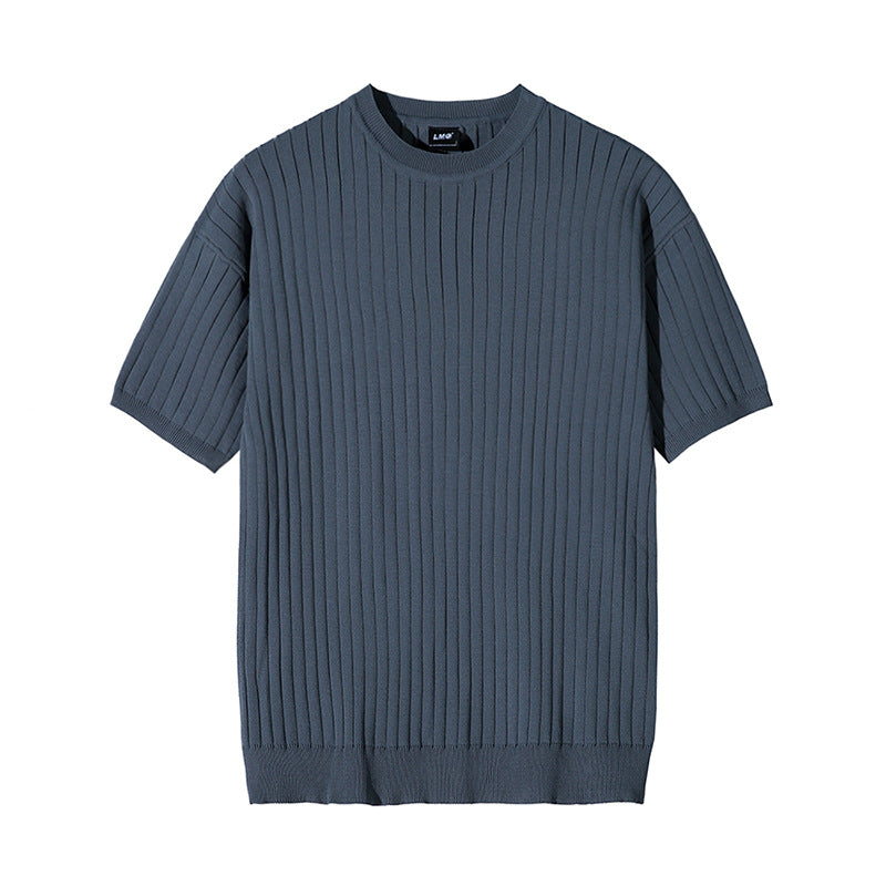 Striped Knit Tee