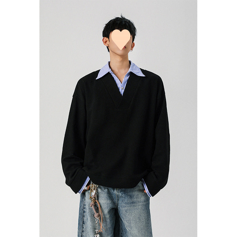 Layered Knit Top